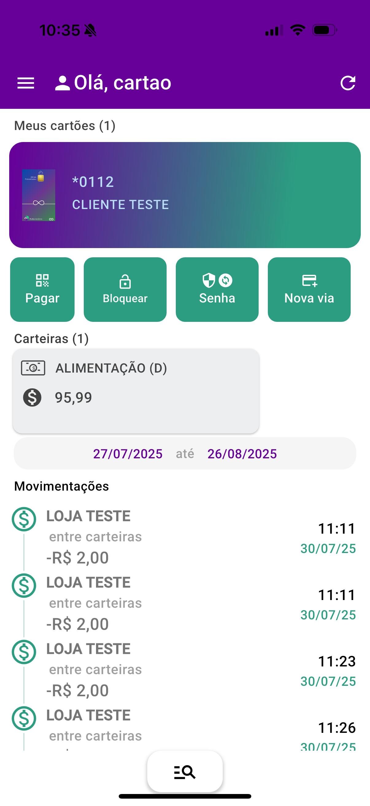 App O2 Plus Card